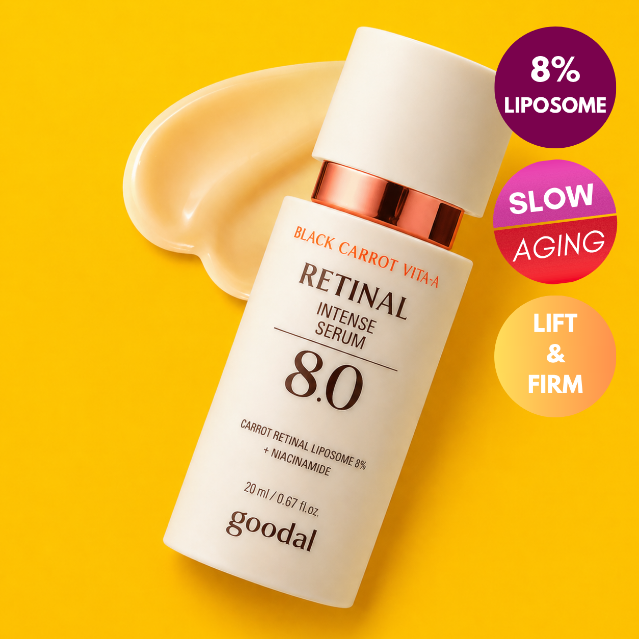(ONLINE UNAVAILABLE) GOODAL - Black Carrot VITA-A Retinal Intense Serum (HST104)