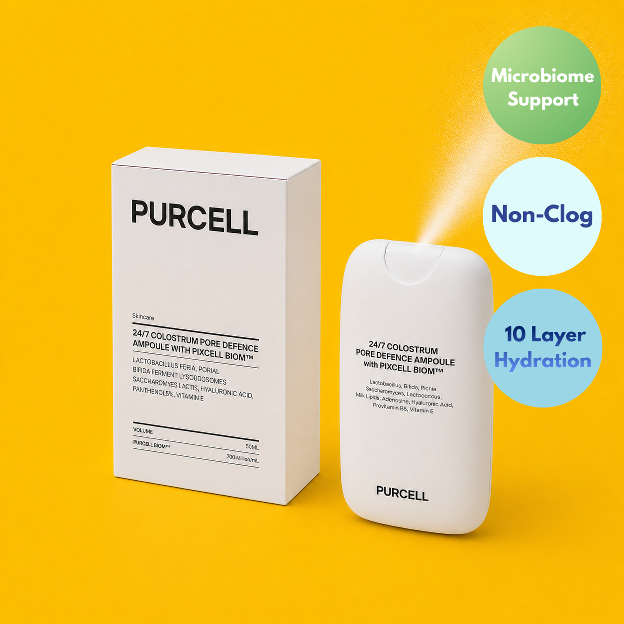 PURCELL 퍼셀 - 24/7 Colostrum Pore Defence Mist (HST109)