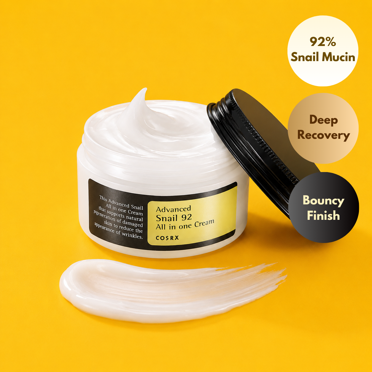 COSRX 코스알엑스 - Advanced Snail 92 All In One Cream Moisturizer (HSMO110)
