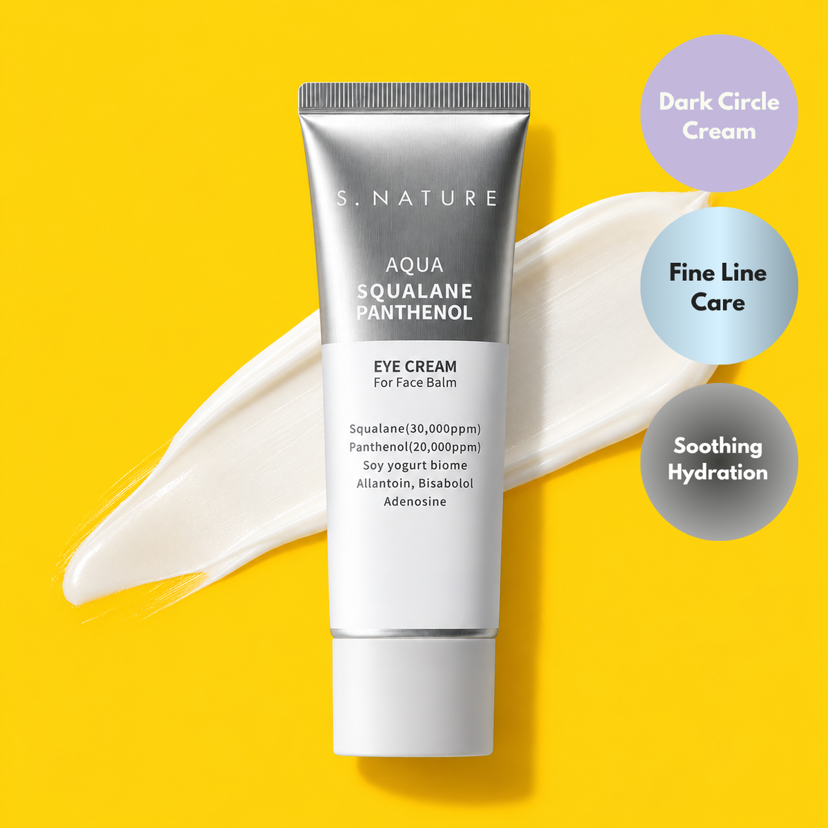 S.NATURE 에스네이쳐 - Aqua Squalane Panthenol Eye Cream (HSEY106)