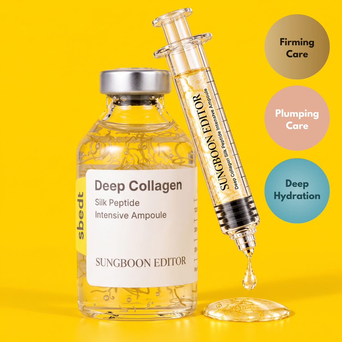 SUNGBOON EDITOR 성분에디터 - Deep Collagen Silk Peptide Intensive Ampoule (HST116)